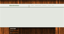 Desktop Screenshot of hirschwrites.com